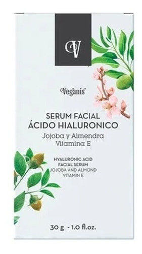Veganis Serum Facial Con Acido Hialuronico 2% 30ml