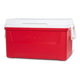 Hielera 48 Qt Laguna Rojo Estrella 76 Latas Igloo