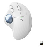 Logitech Ergo Mouse Inalámbrico Bluetooth Blanco