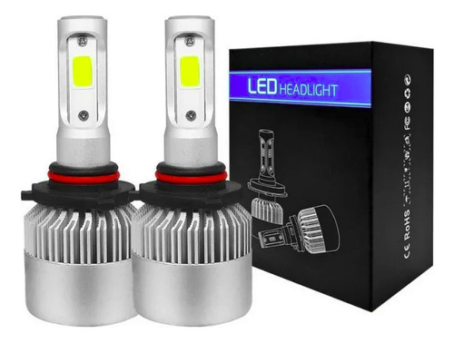 Par Bombillos Led 16000 Lm H4 Tres Caras, Moto Y Carro