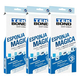 Kit 3 Esponjas Magica Para Limpeza Pesada Tekbond