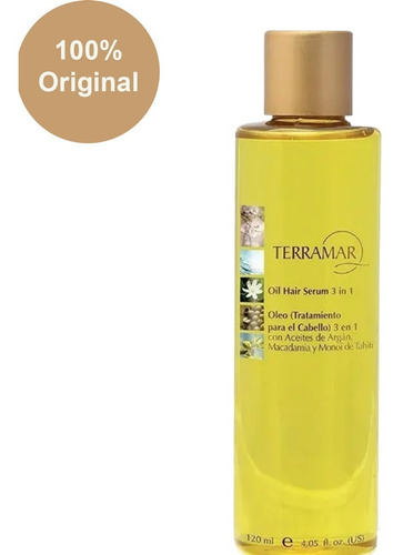 Terramar Óleo Tratamiento Para Cabello 3en1  Argan/macadamia