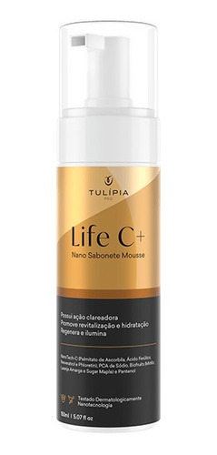 Sabonete Em Mousse Clareador Life C Tulipia 170 Ml