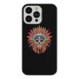 Case Funda Para iPhone Calavera Penacho Arte Maya Azteca 03