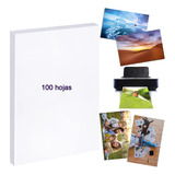 Papel Fotográfico Autoadhesivo 100 Hojas Tamano A4