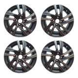 Combo X4 Llantas R16 Peugeot 208 Feline Original (4x108)