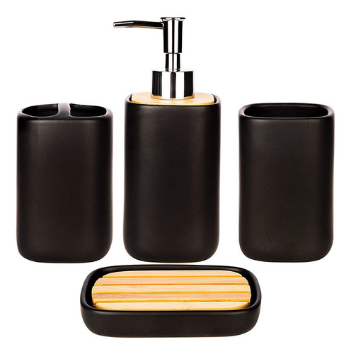 Jabonera De Baño Wodlo - Groovy Bathroom Accessories Set - 