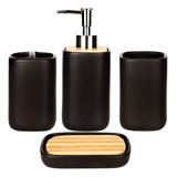 Jabonera De Baño Wodlo - Groovy Bathroom Accessories Set - 