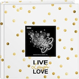 Pioneer Photo Albums Golden Dots Live Laugh Love Lbum De