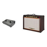 Cubo Guitarra Amplificador Ocg1201 Marrom 110wats C Pedal