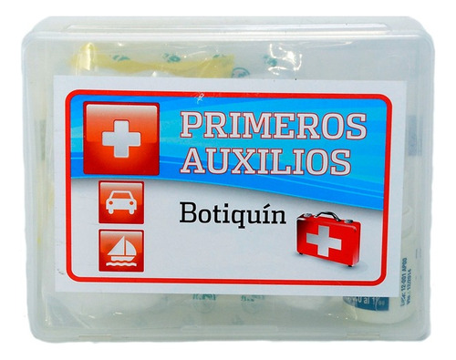 Botiquín Primeros Auxilios Reglamentario. Apto Vtv 