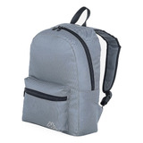 Mochila Kappa Logo Cartus Negra Azul Gris