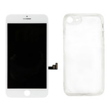 Tela Lcd Touch Para iPhone 8 Plus Branco + Capa Acrílico
