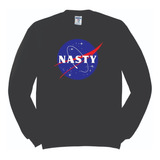 Sudadera Nasa Nasty Logo Tumblr Hombre Mujer Envío Gratis 