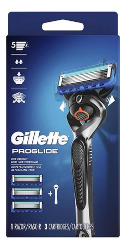 Gillette Proglide Power Máquina Para Afeitar 3 Cartuchos App