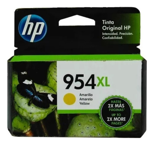 Hp Cartucho Tinta 954xl Amarillo Original 