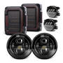 Lx-light Para Jeep Wrangler Jk Jku Faro Led Redondo Luz Jeep Wrangler