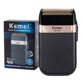 Afeitadora Shaver Kemei Km-2024 Recargable Usb  Inalambrico 