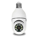 Camera De Segurança Lampada Wifi Ip Visão Noturna Led Yoosee