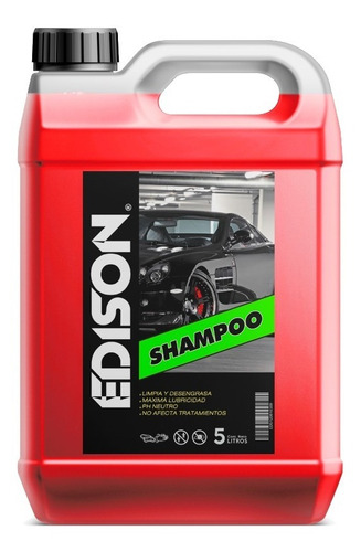 Shampoo Para Auto Siliconado Espuma Activa X5lts Premium