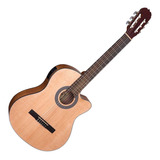 Violão Clássico Eagle Shelby Nylon Elétrico Sn61c Natural