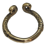 Anillo Torque Vikingo En Bronce Peso 6 Gr Art 1391