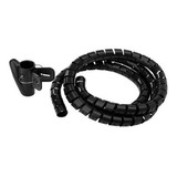 Organizador De Cable Tipo Espiral Steren - 400-200n /v Color Negro