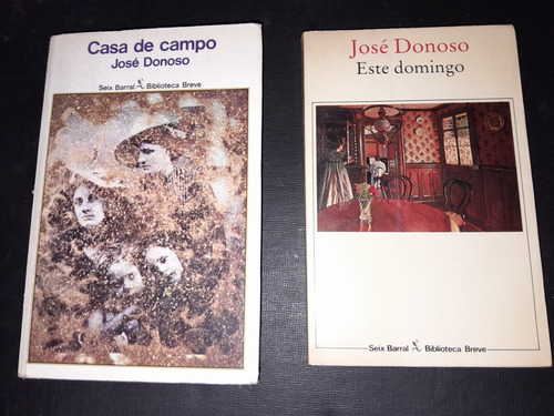 Lote 2 Libros Jose Donoso