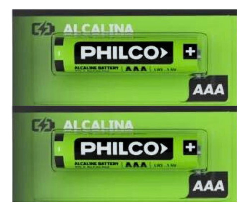 Philas Philco Aaa Alcalina 1,5v 2 Unidades - Hurlinbox