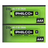Philas Philco Aaa Alcalina 1,5v 2 Unidades - Hurlinbox