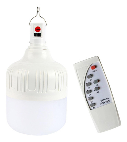 O Bombilla Recargable Por Usb Con Control Remoto, Luz