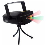 Mini Laser Projetor Holográfico Stage Lighting Preto -sd-120