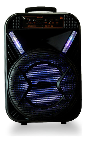 Parlante Bluetooh Suono 15  Portatil Led Rgb Fm/am Karaoke