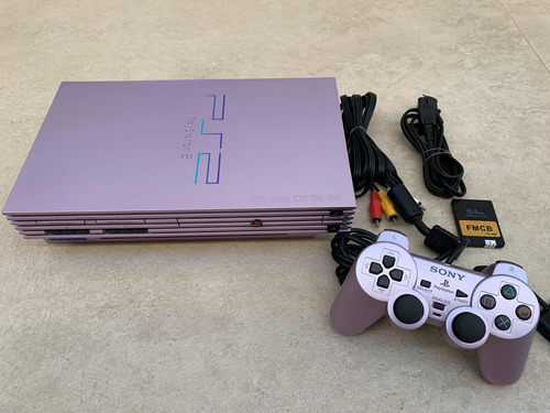 Video Game Playstation 2 Fat Sakura Scph-37000 C/nf