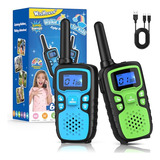 Walkie Talkies Para Niños Recargable De Largo Alcance, Wish