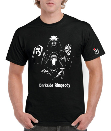 Darkside. Starwars. Remeras De Algodón Premium.  Habibis