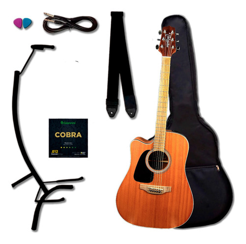 Violão Eletroacustico Takamine Gd11mce Canhoto Kit Std Cpt