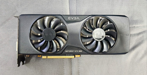 Placa De Video Gtx 980 Evga 4gb 256 Bits Semi-nova Sem Caixa