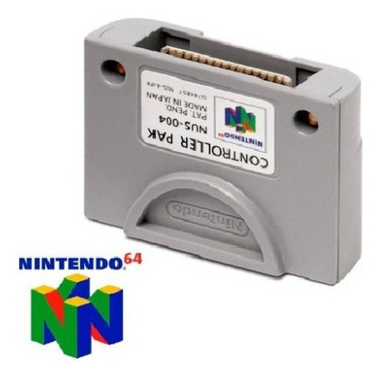 Controller Pak N64 Memory Card Para Nintendo 64