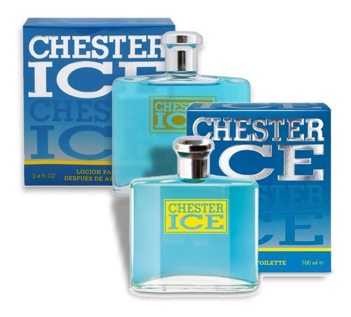 Perfume Hombre Chester Ice Edt 100ml + Locion After Shave
