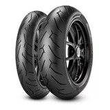 Kit Cubiertas Pirelli 110 70 17+140 60 17 Diablo Rosso 2 