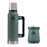 Set Mate + Termo Stanley 1.4 L. - Verde - Originales Caja