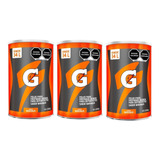 3 Gatorade Polvo Sabor Naranja 2.38 Kg C/u 