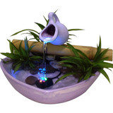 Fuente De Agua Con Luz Led Variedad De Colores