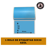Etiqueta Adesiva Colorida 50x30 P/ Mini Impressora