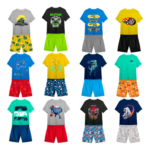 Kit Roupa Infantil Menino 10 Peças Conjunto Infantil Menino