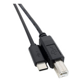 Cabo Usb Tipo C Para Usb 2.0 Impressora -1.80m