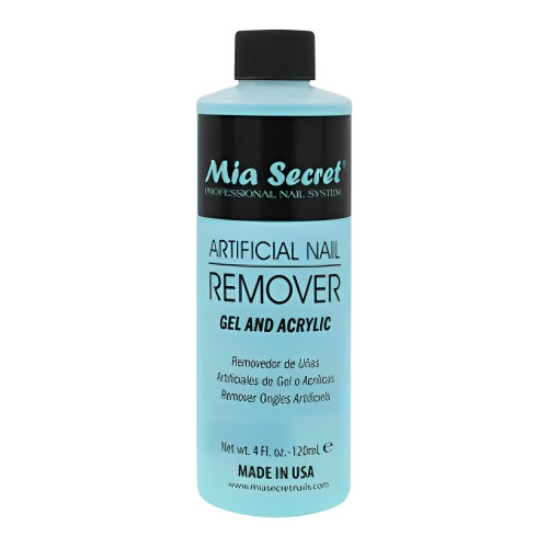 Removedor Esmalte Gel Y Acrílico Mia Secret 120 Ml