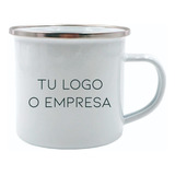 Taza Jarro De Acero Enlozado Personalizado Logo/diseño