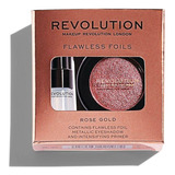 Sombra Flawless Foils Makeup Revolution Rose Gold Importado